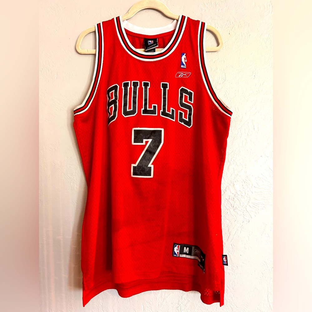 Reebok TEAM APPAREL BULLS Ben Gordon #7 jersey